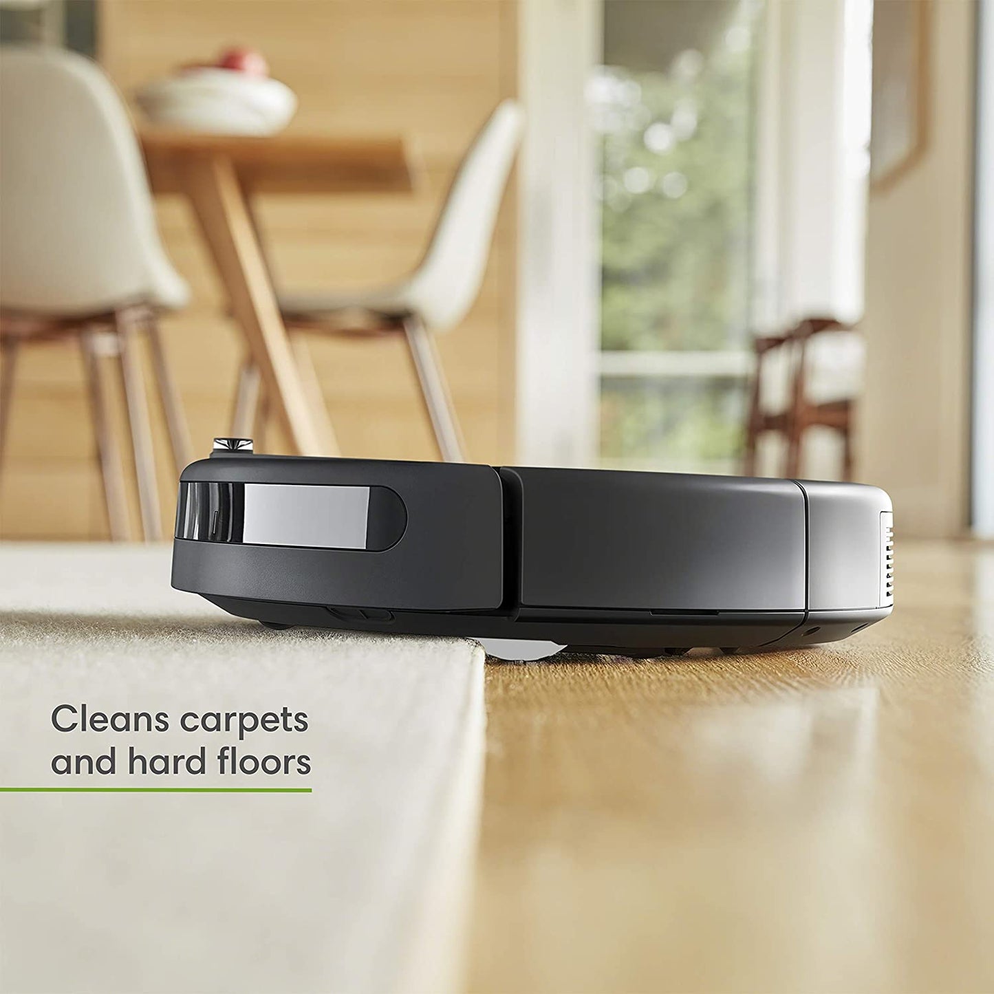 iRobot Roomba 692 Robot Vacuum-Wi-Fi Connectivity, Personalized Cleaning Recommendations, Works with Alexa, Good for Pet Hair, Carpets, Hard Floors, Self-Charging, Charcoal Grey